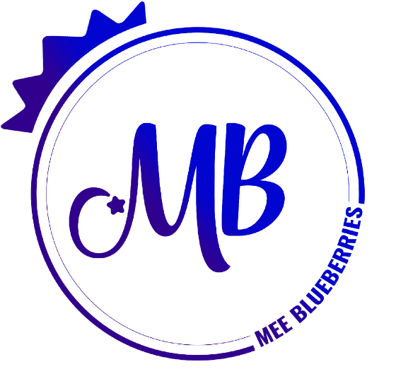 Mee Blueberries Logo cutout